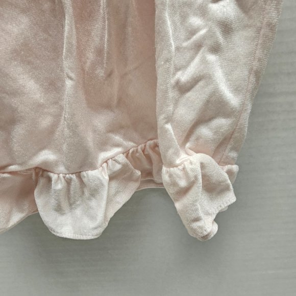 Vintage IC ISAACSON CARRICO Pink Small Nightgown Pink Lace TRIM Ruffle Hem Baby - Picture 6 of 10